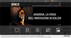 Desktop Screenshot of gridiron.it